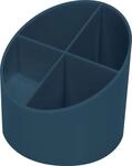 helit Stiftehalter 11,0 x 11,0 x 10,5 cm blau