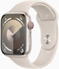 Apple Watch Series 9 (GPS + Cellular) 45mm Aluminiumgehäuse polarstern, Sportband
