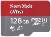 SanDisk Ultra microSDXC Speicherkarte f&uuml;r Chromebooks 128GB + SD Adapter