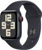 Apple Watch SE (GPS + Cellular) 40mm Aluminiumgehäuse mitternacht, Sportband