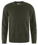 Fj&auml;llr&auml;ven Herren-Rundhals-Pullover &Ouml;vik, dark olive, M