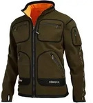 H&auml;rkila Wende-Fleecejacke Kamko, hunting green/orange blaze, M