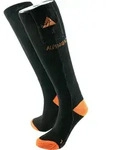 Alpenheat Beheizbare Socken Baumwolle, schwarz, M (39-41)