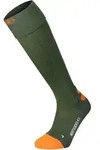 Lenz Beheizbare Socken 4.1 Toe Cap, gr&uuml;n-orange, 39/41