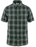 Fj&auml;llr&auml;ven Kurzarmhemd &Ouml;vik Travel, dark navy-patina green, L