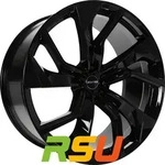GMP Rebel black glossy 10x22 ET30 - LK5/112 ML66.5 Alufelge schwarz