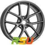 BBS CI-R AD platinum silber 10x19 ET71.5 - LK5/117.5 ML70.05 Alufelge grau