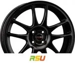 Borbet RS black matt 7x17 ET35 - LK4/100 ML64 Alufelge schwarz