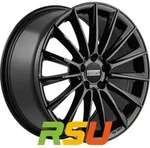 Fondmetal Aidon glossy black 8.5x20 ET40 - LK5/112 ML66.5 Alufelge schwarz