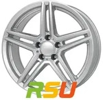 Rial M10 polar-silber 7.5x17 ET45 - LK5/112 ML66.5 Alufelge silber