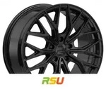 2DRV WH37 schwarz glanz lackiert 8.5x20 ET25 - LK5/112 ML66.6 Alufelge schwarz