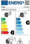Lassa Multiways C 3PMSF 195/80 R14C 106/104Q Ganzjahresreifen