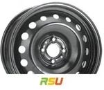 Alcar 6666 6.5x16 ET37 - LK4/100 ML60 Stahlfelge schwarz