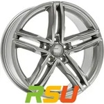 2DRV WH11 daytona grau lackiert 8.5x19 ET30 - LK5/112 ML66.6 Alufelge grau