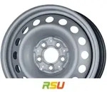 MWD 16207 6.5x16 ET52 - LK5/112 ML66.6 Stahlfelge silber