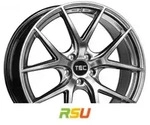 TEC Speedwheels GT6 EVO hyper-black 9x19 ET25 - LK5/112 ML72.5 Alufelge schwarz