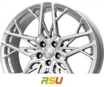 Brock B44 hyper-silber lackiert 8x18 ET35 - LK5/100 ML63.4 Alufelge silber