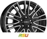 Dezent KE black/polished 7.5x18 ET52 - LK5/112 ML66.6 Alufelge schwarz