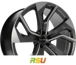 GMP Rebel anthracite matt diamond 10x21 ET30 - LK5/112 ML66.5 Alufelge grau