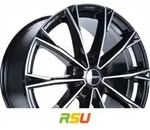 GMP Totale black diamond 11.5x22 ET43 - LK5/112 ML66.6 Alufelge schwarz