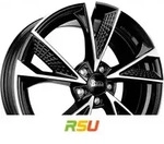 MAM RS6 black front polish 8.5x20 ET30 - LK5/112 ML66.6 Alufelge schwarz