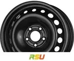 MWD 16222 6.5x16 ET41 - LK5/114.3 ML66.1 Stahlfelge schwarz