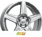CMS C34 racing silver 7.5x18 ET51 - LK5/114.3 ML67.2 Alufelge silber