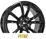 MAM A5 black painted 8x18 ET45 - LK5/112 ML66.6 Alufelge bronze