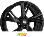 MAM RS5 black painted 8.5x19 ET45 - LK5/108 ML72.6 Alufelge schwarz