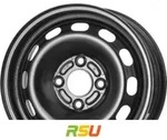 MWD 14182 5.5x14 ET37 - LK4/108 ML63.3 Stahlfelge schwarz