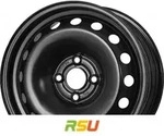 MWD 15185 6x15 ET43 - LK4/100 ML56.6 Stahlfelge schwarz