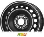 MWD 15215 6.5x15 ET43 - LK5/114.3 ML66.1 Stahlfelge schwarz
