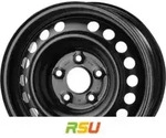 MWD 15294 6x15 ET46 - LK5/114.3 ML67.1 Stahlfelge schwarz