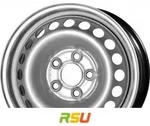MWD 16163 6.5x16 ET52 - LK5/120 ML65.1 Stahlfelge silber