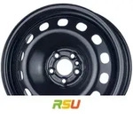 MWD 16204 6x16 ET36 - LK5/98 ML58.1 Stahlfelge schwarz