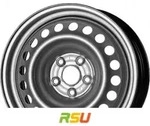 MWD 17022 6.5x17 ET45 - LK5/114.3 ML60.1 Stahlfelge silber