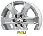 RC-Design RC31 kristallsilber lackiert 8x18 ET25 - LK6/139.7 ML106.1 Alufelge...