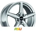 Ronal R69 platinum silber 8x18 ET40 - LK5/108 ML76 Alufelge grau