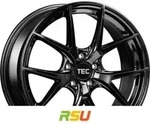 TEC Speedwheels GT6 EVO black-glossy 8x18 ET35 - LK5/120 ML72.6 Alufelge schwarz