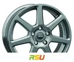 Autec Typ TL - Tallin titansilber 6.5x16 ET32 - LK4/108 ML65.1 Alufelge silber