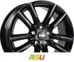 CMS C27 complete black gloss 8x18 ET26 - LK5/112 ML66.5 Alufelge schwarz