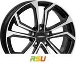 itWheels Ella gloss black polished 8x18 ET45 - LK5/108 ML73.1 Alufelge schwarz