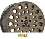 MSW MSW 99 matt bronze 8x17 ET35 - LK5/114.3 ML73.1 Alufelge bronze
