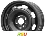 MWD 15101 6x15 ET27 - LK4/108 ML65.1 Stahlfelge schwarz