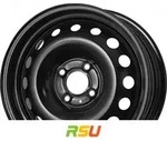 MWD 15179 6x15 ET50 - LK4/100 ML60.1 Stahlfelge schwarz