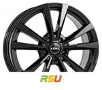 Rial M12X diamant-schwarz 8x19 ET30.5 - LK5/112 ML66.5 Alufelge schwarz