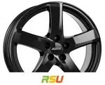 Alutec Freeze diamant-schwarz 7x17 ET44.5 - LK5/112 ML66.5 Alufelge schwarz
