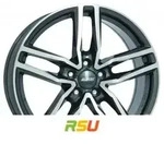 Alutec Ikenu graphit frontpoliert 9x19 ET40 - LK5/114.3 ML64.1 Alufelge grau