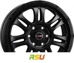 Borbet CW8 black matt 8x18 ET50 - LK5/118 ML71.1 Alufelge schwarz