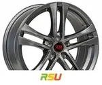 TEC Speedwheels AS4 gun-metal 8x18 ET35 - LK5/112 ML72.5 Alufelge grau
